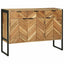 Sideboard 100 x 30 x 75 cm Massivt akacietræ
