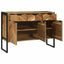 Sideboard 100 x 30 x 75 cm Massivt akacietræ