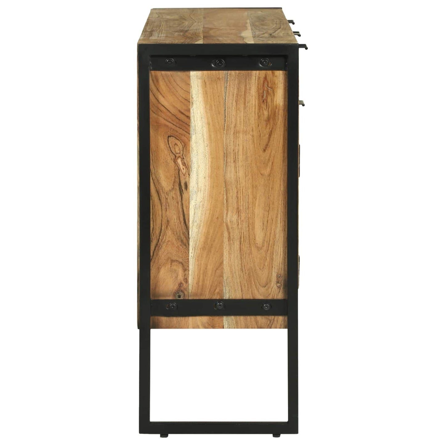 Sideboard 100 x 30 x 75 cm Massivt akacietræ
