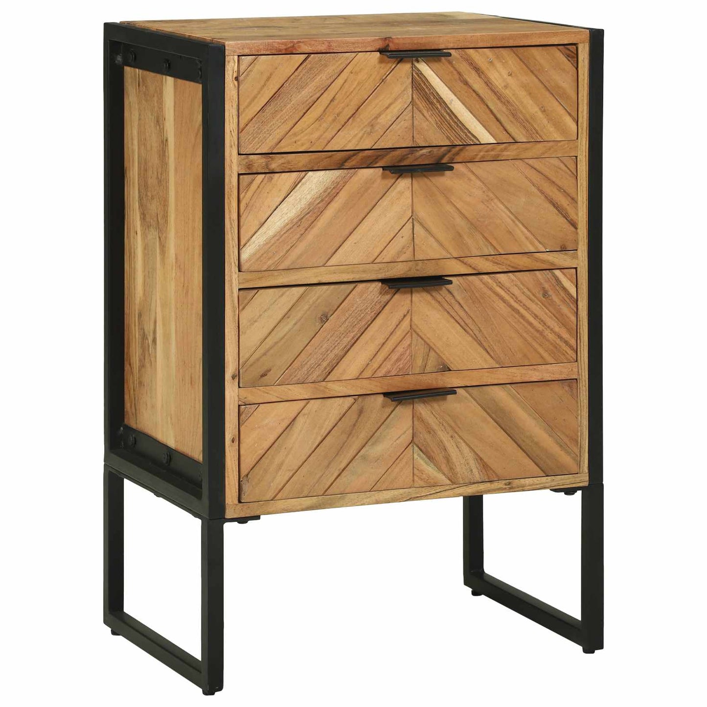 Sideboard 50 x 35 x 75 cm Massivt akacietræ