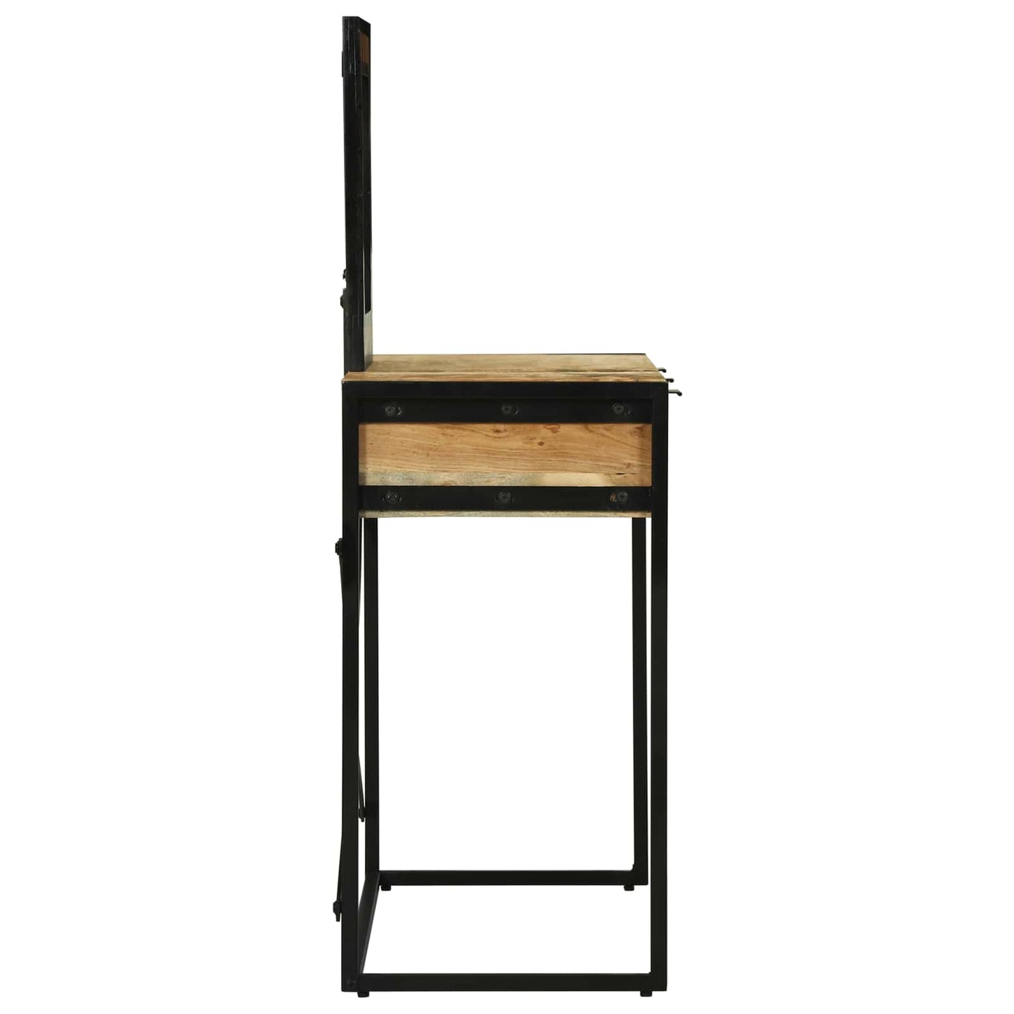 Klædeskab Brun 100 x 40 x 120 cm Massivt Akacietræ