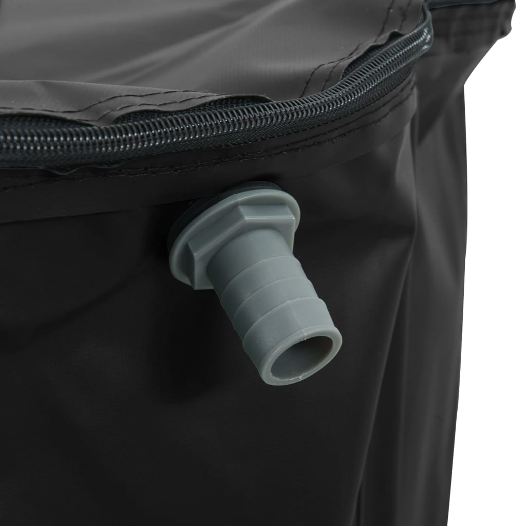 vandtank med hane sammenfoldelig 1000 l PVC