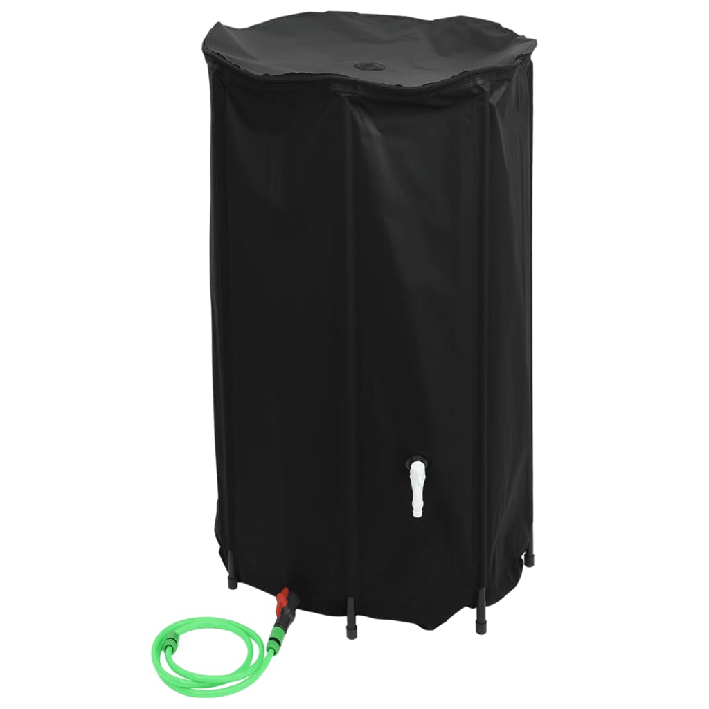 vandtank med hane sammenfoldelig 100 l PVC