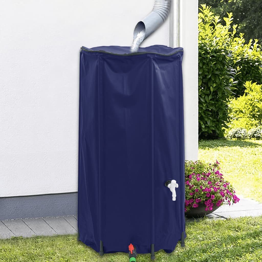vandtank med hane sammenfoldelig 100 l PVC