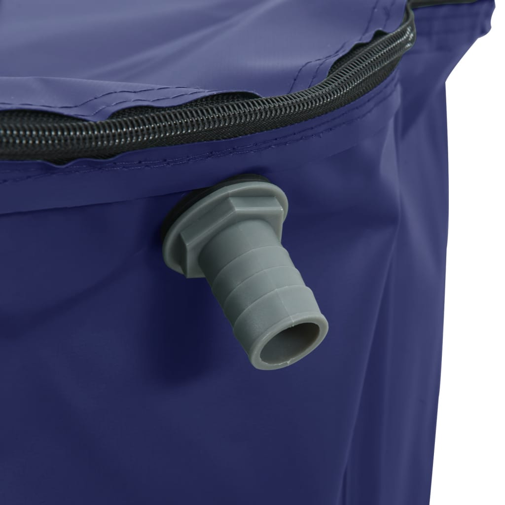 vandtank med hane sammenfoldelig 380 l PVC