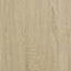 tv-bord 206,5x28,5x95 cm konstrueret træ sonoma-eg