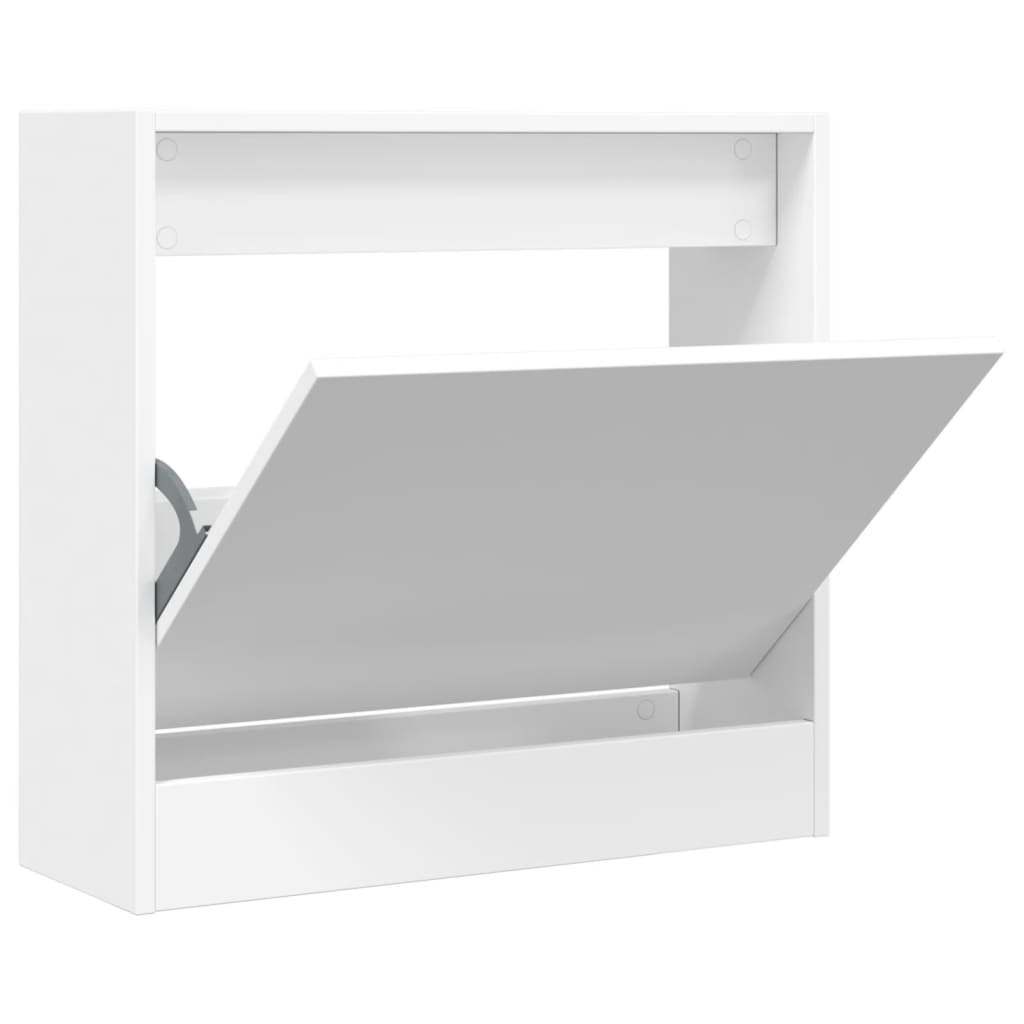 skoreol 60x21x57 cm konstrueret træ hvid
