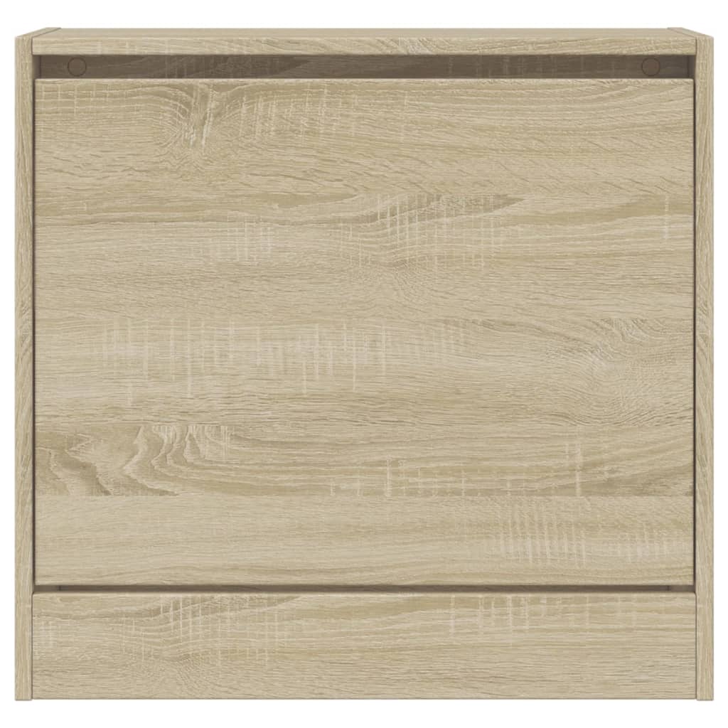 skoreol 60x21x57 cm konstrueret træ sonoma-eg