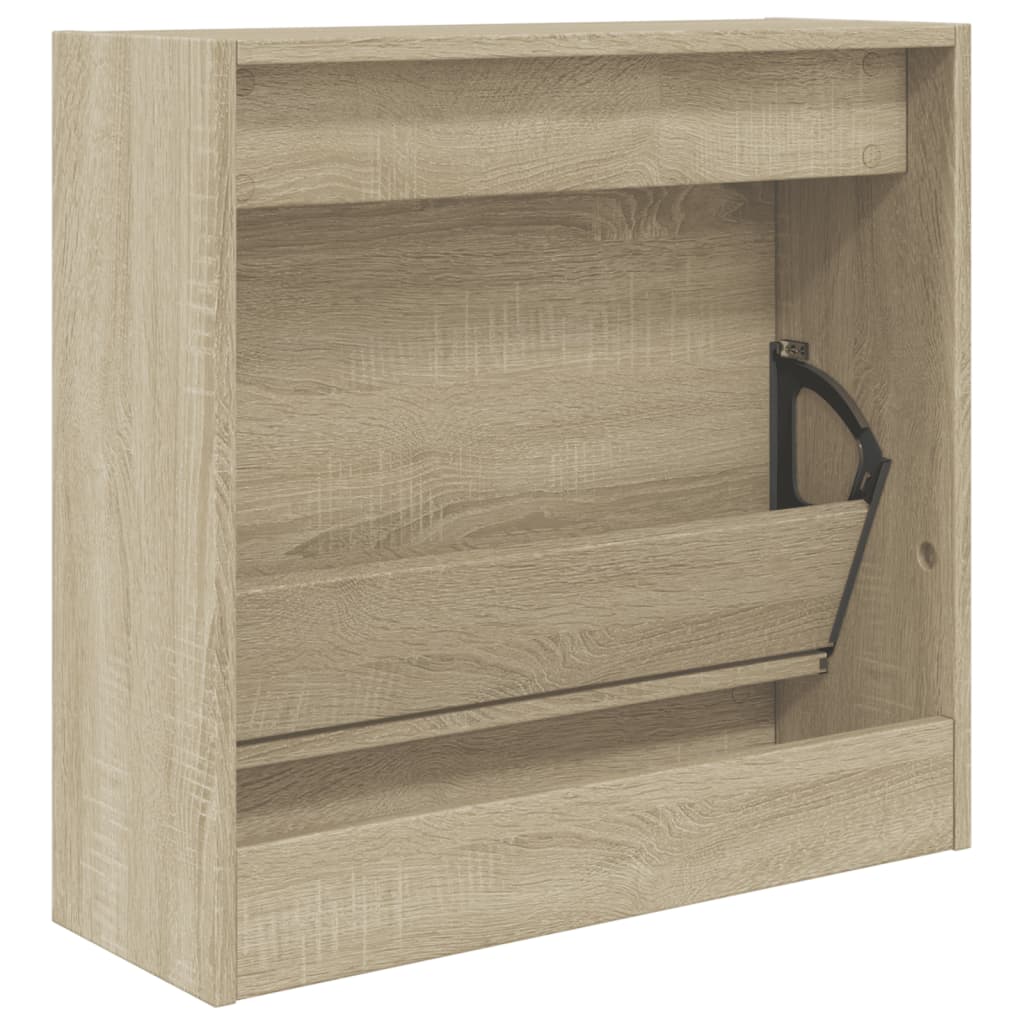 skoreol 60x21x57 cm konstrueret træ sonoma-eg