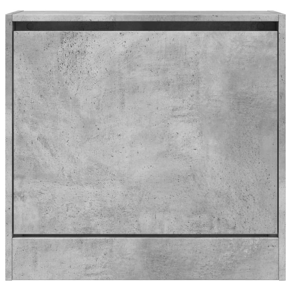 skoreol 60x21x57 cm konstrueret træ betongrå