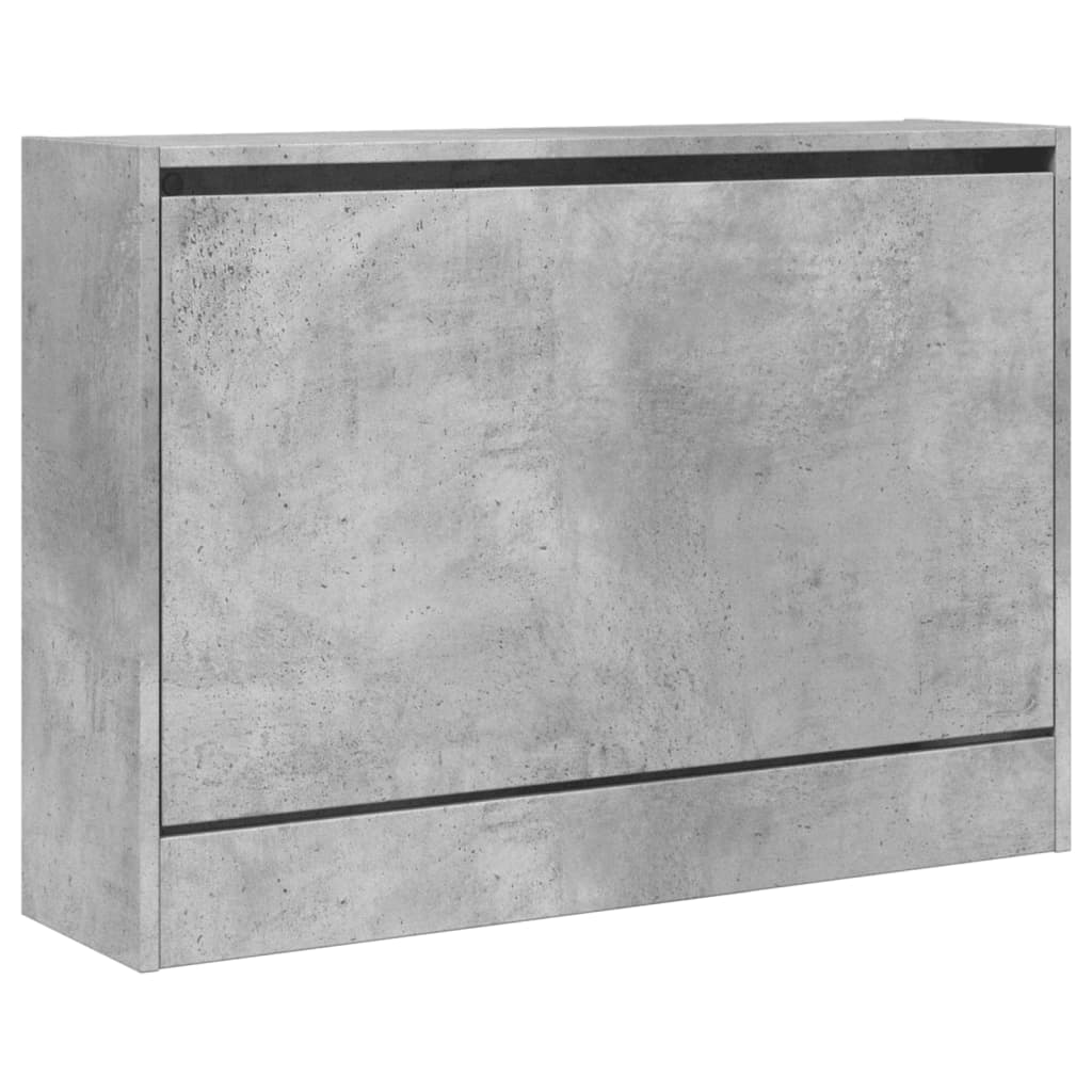 skoreol 80x21x57 cm konstrueret træ betongrå