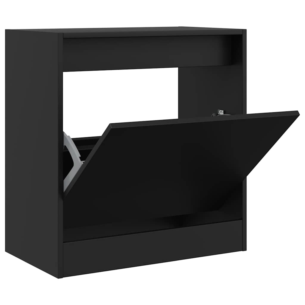 skoreol 60x34x63,5 cm konstrueret træ sort
