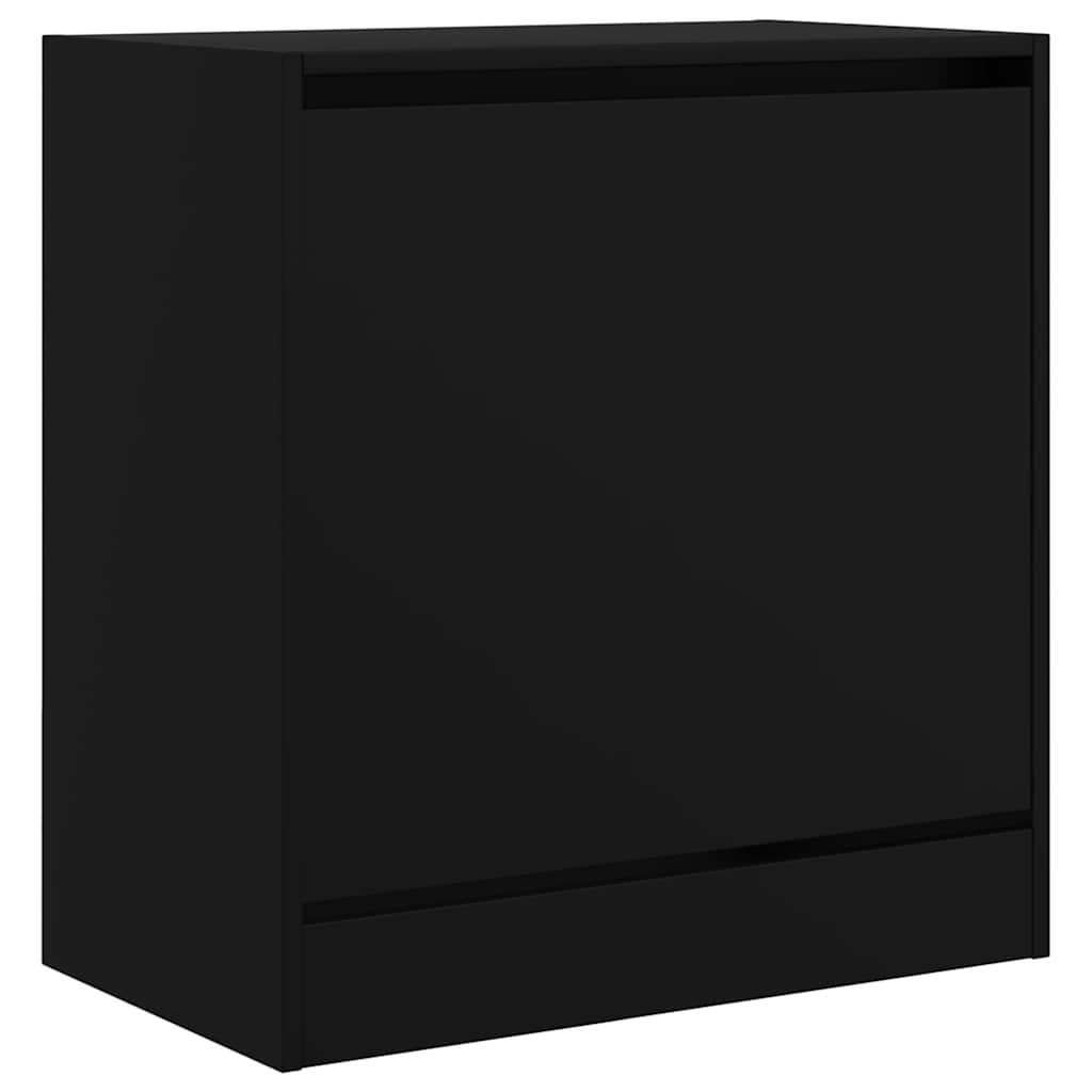 skoreol 60x34x63,5 cm konstrueret træ sort