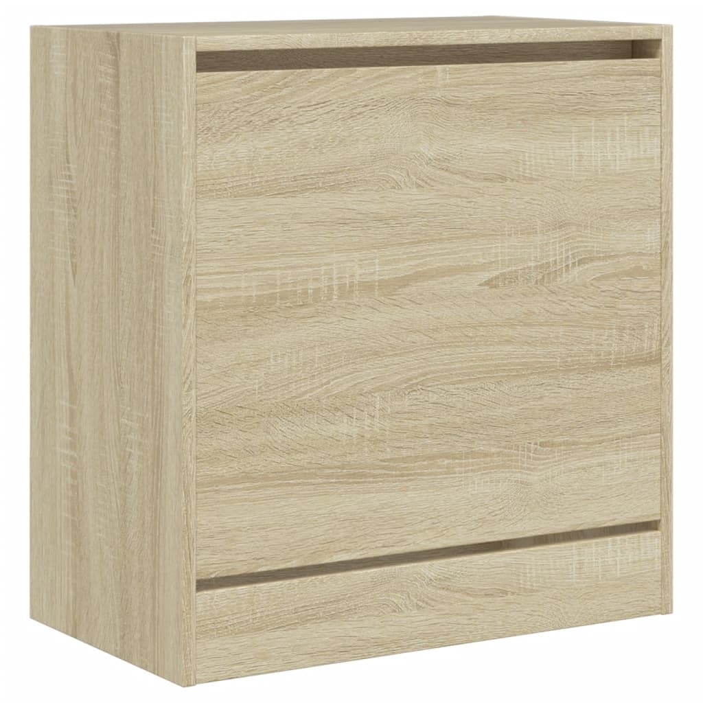 skoreol 60x34x63,5 cm konstrueret træ sonoma-eg
