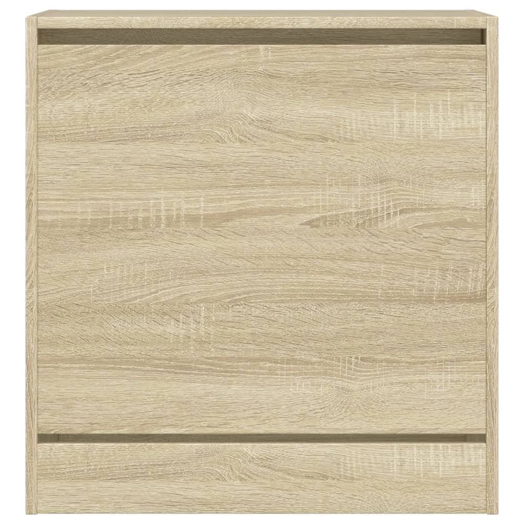 skoreol 60x34x63,5 cm konstrueret træ sonoma-eg