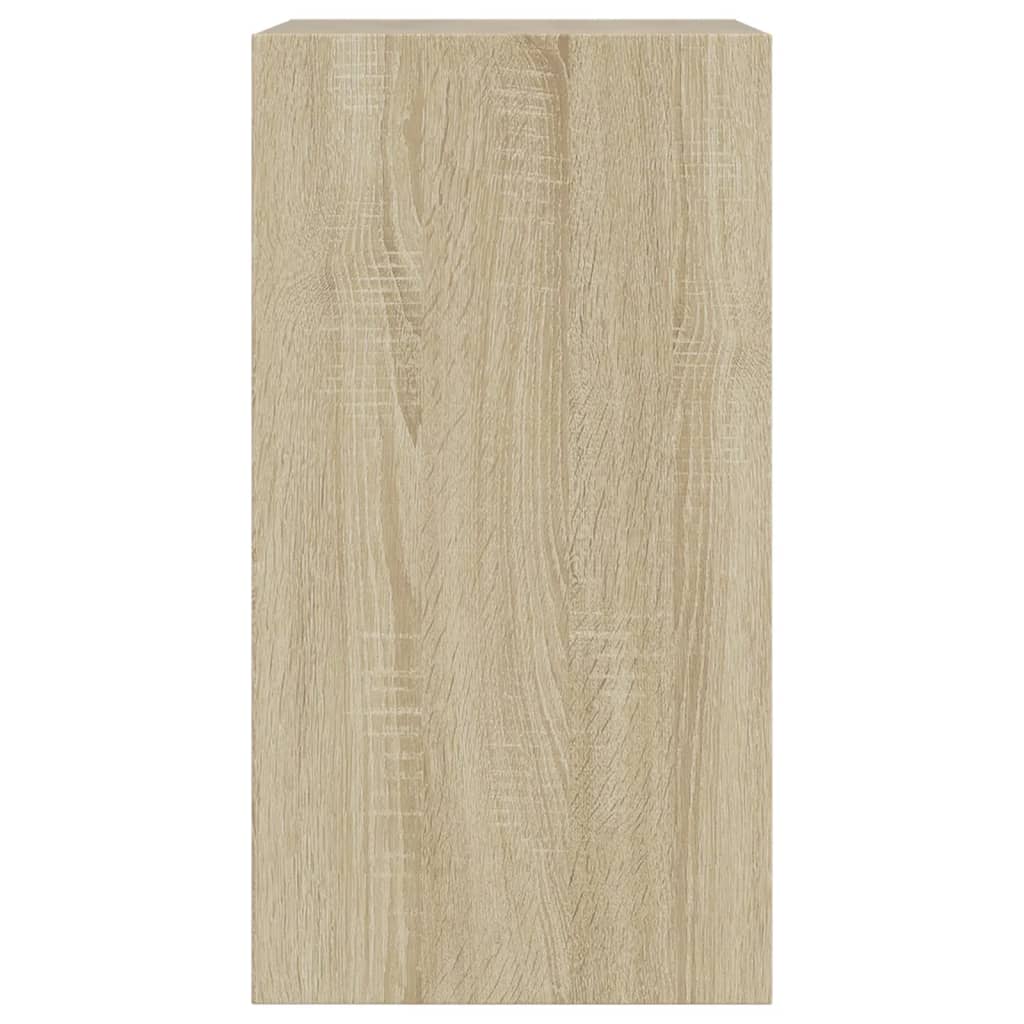 skoreol 60x34x63,5 cm konstrueret træ sonoma-eg
