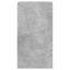 skoreol 60x34x63,5 cm konstrueret træ betongrå