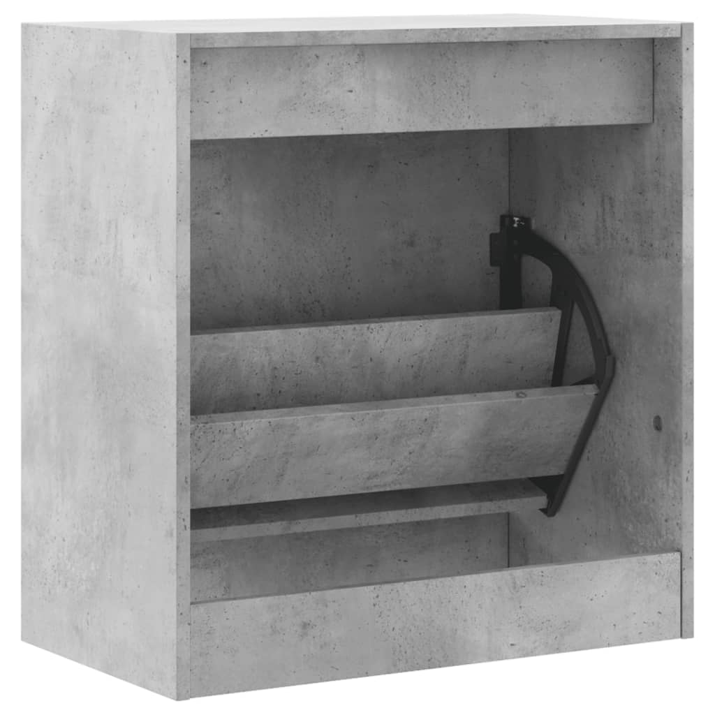 skoreol 60x34x63,5 cm konstrueret træ betongrå