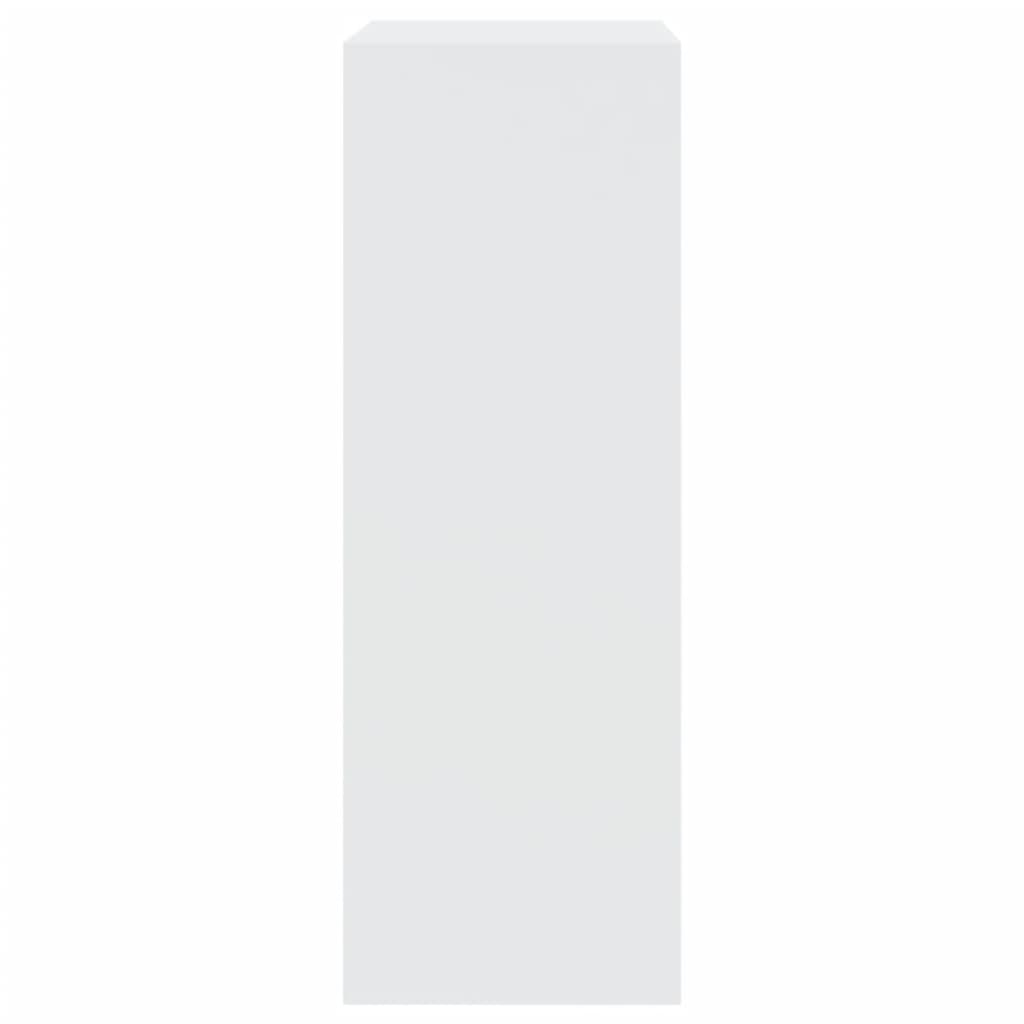 skoreol 60x34x96,5 cm konstrueret træ hvid