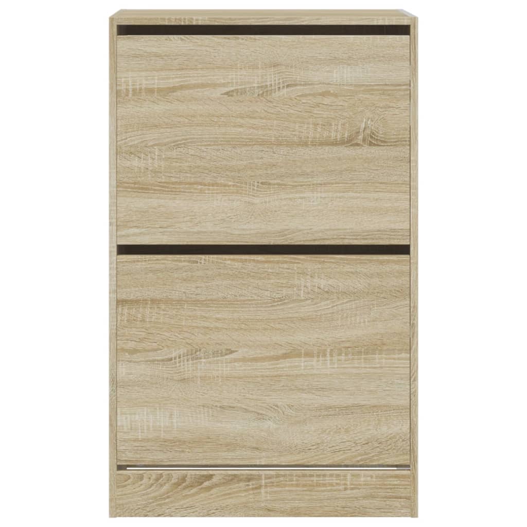 skoreol 60x34x96,5 cm konstrueret træ sonoma-eg