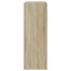 skoreol 60x34x96,5 cm konstrueret træ sonoma-eg