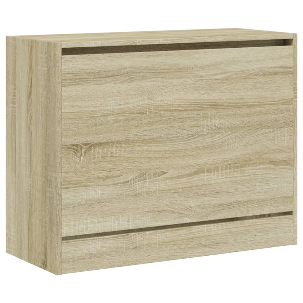 skoreol 80x34x63 cm konstrueret træ sonoma-eg