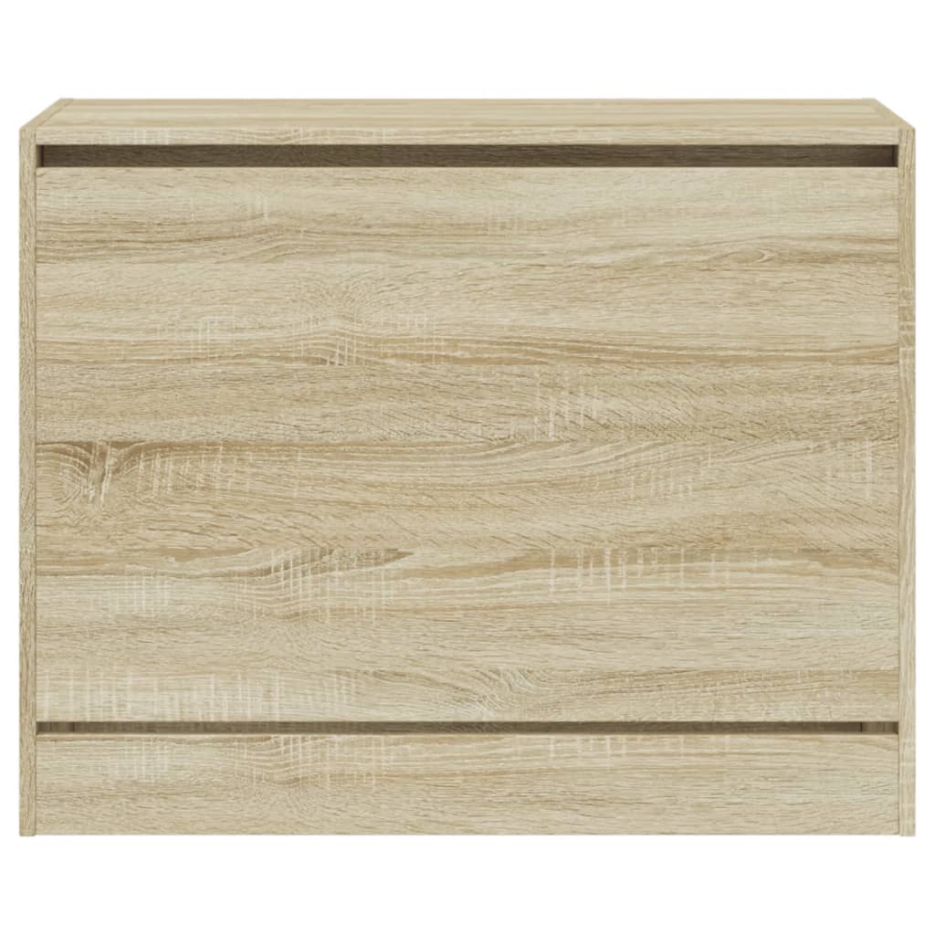 skoreol 80x34x63 cm konstrueret træ sonoma-eg