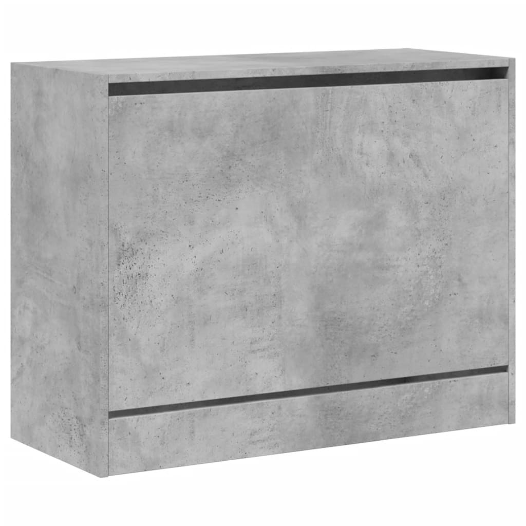 skoreol 80x34x63 cm konstrueret træ betongrå