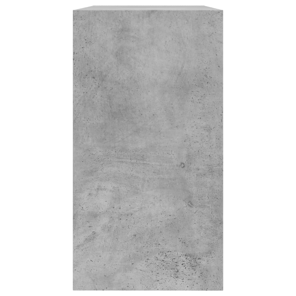 skoreol 80x34x63 cm konstrueret træ betongrå