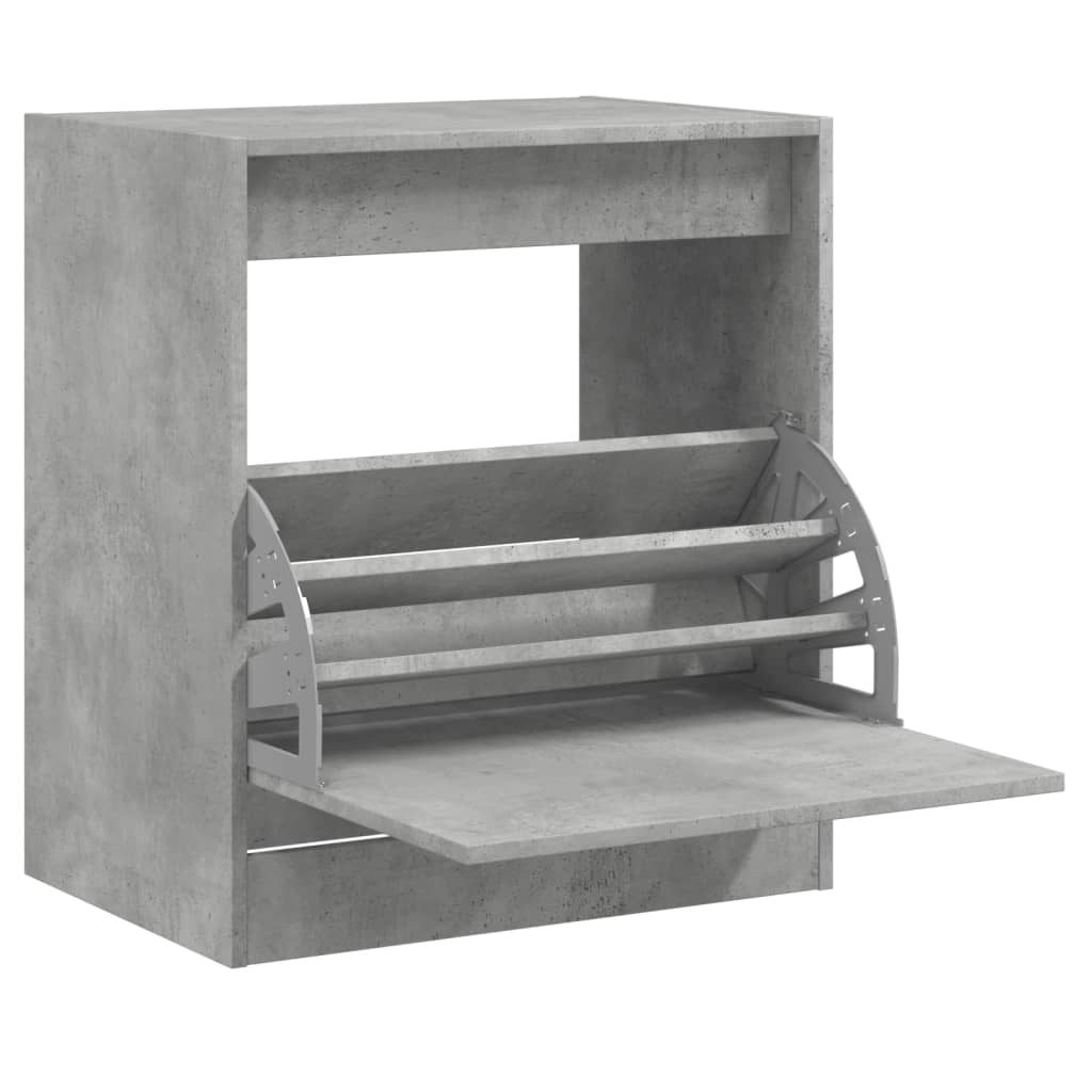 skoreol 60x42x69 cm konstrueret træ betongrå