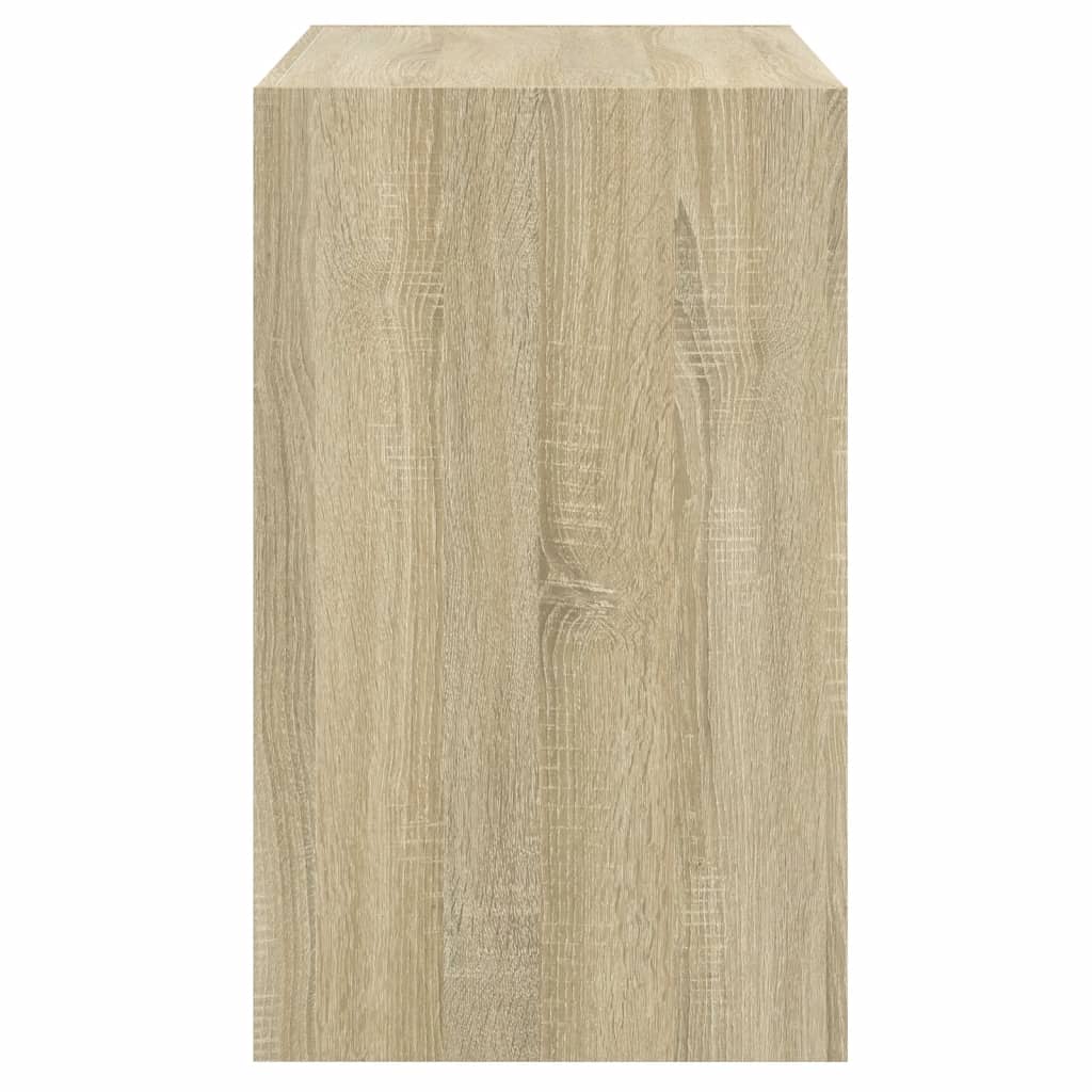 skoreol 80x42x69 cm konstrueret træ sonoma-eg