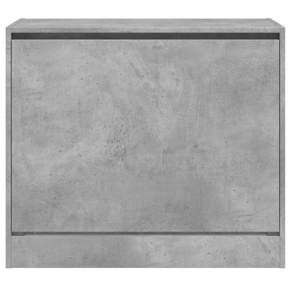 skoreol 80x42x69 cm konstrueret træ betongrå