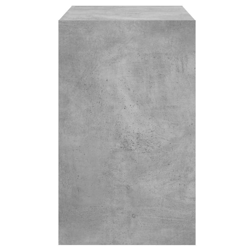 skoreol 80x42x69 cm konstrueret træ betongrå
