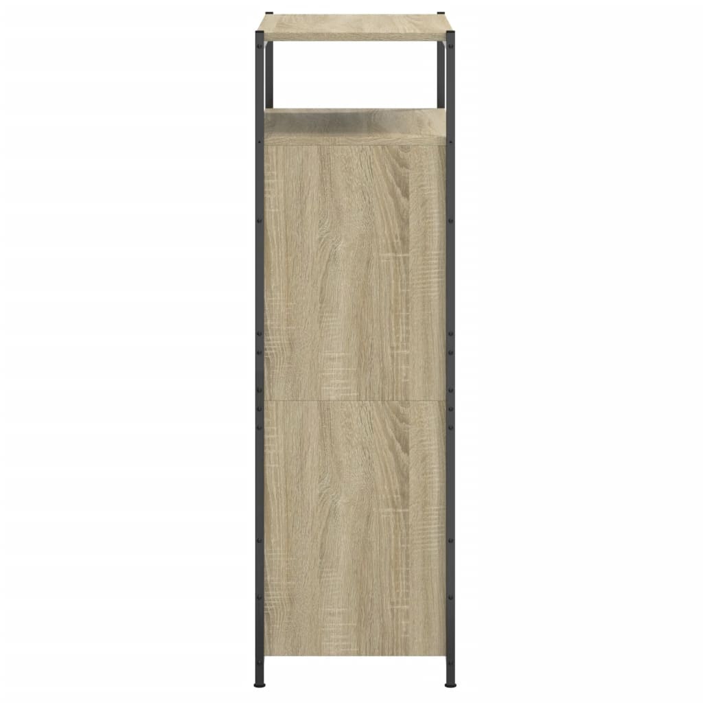 skoreol 60x34x112 cm konstrueret træ sonoma-eg