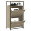 skoreol 60x34x112 cm konstrueret træ sonoma-eg