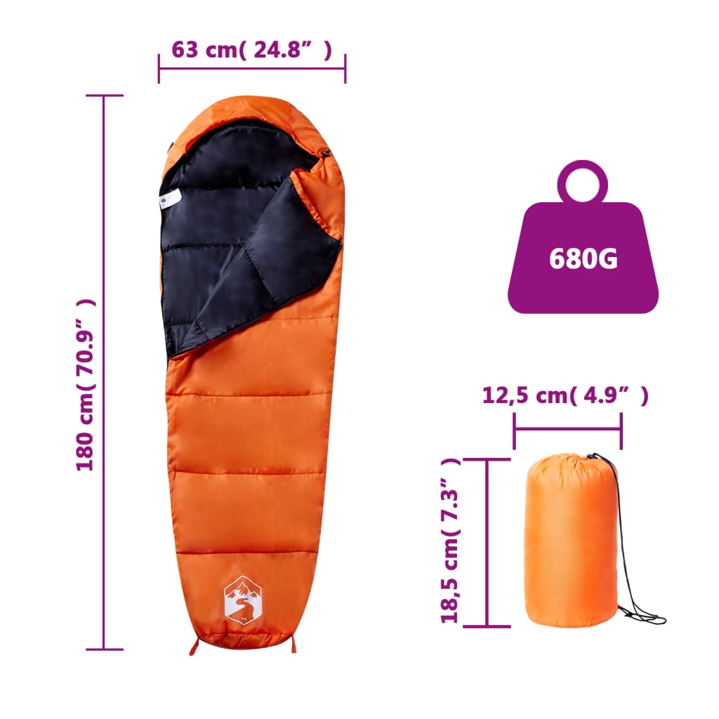 sovepose 3 årstider til voksne mumieformet