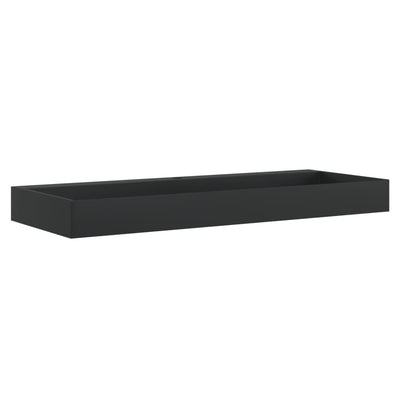 håndvask 120x46x11 cm mineralstøbt/marmorstøbt matsort
