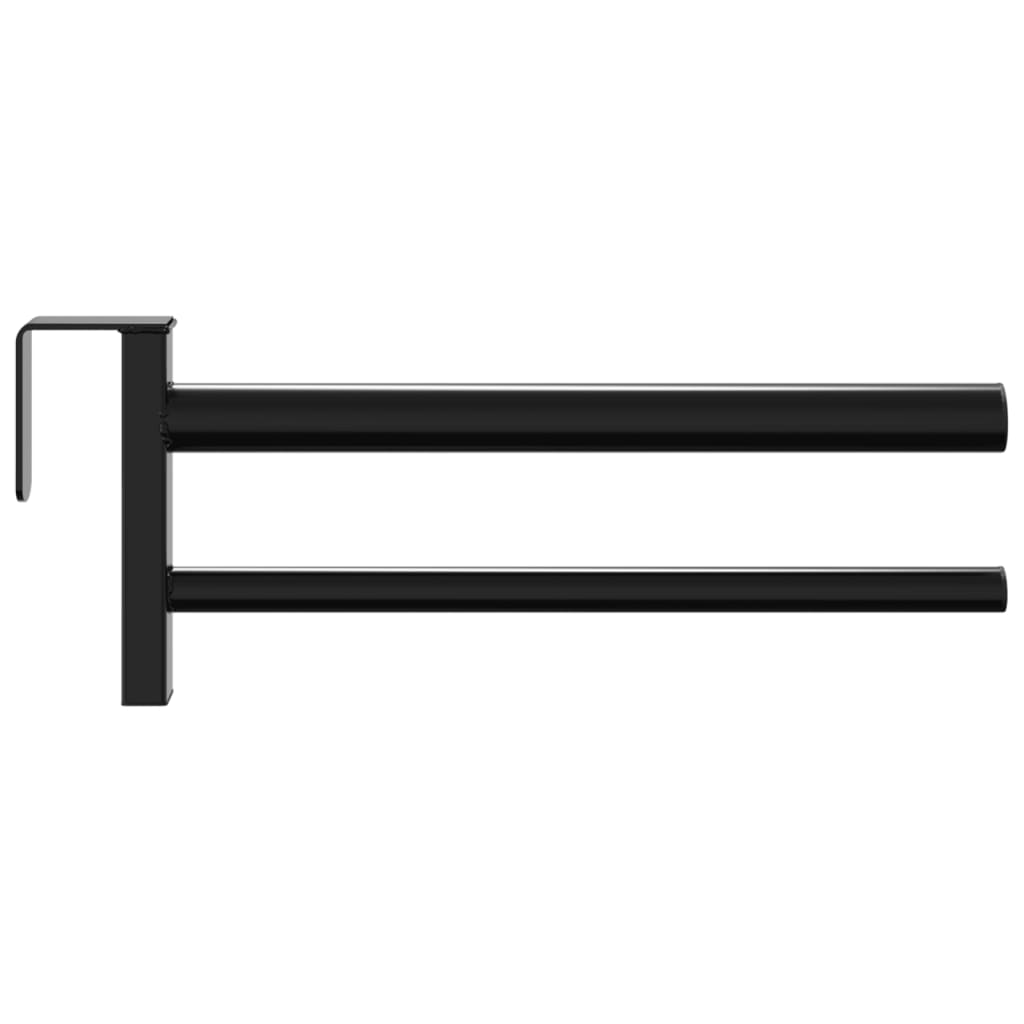 sadelholder 2 arme jern sort
