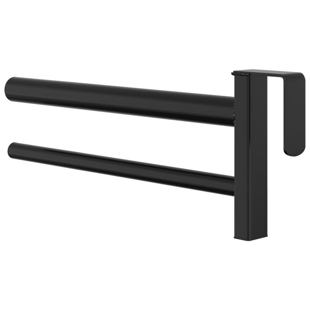 sadelholder 2 arme jern sort