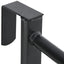 sadelholder 2 arme jern sort
