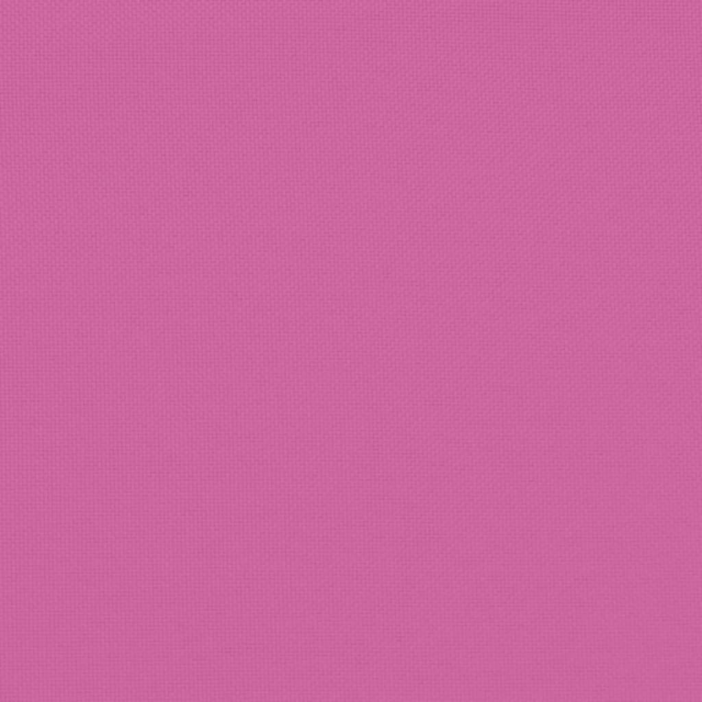 stolehynder m. høj ryg 6 stk. oxfordstof pink