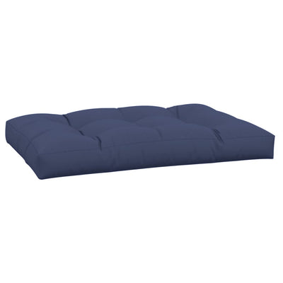 pallehynde 120x80x12 cm stof marineblå