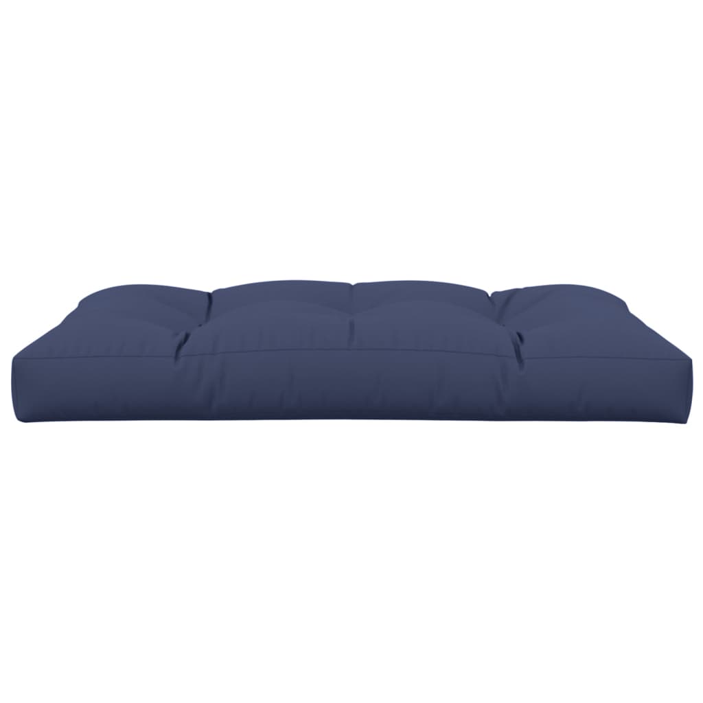 pallehynde 120x80x12 cm stof marineblå