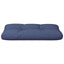 pallehynde 120x40x12 cm stof marineblå