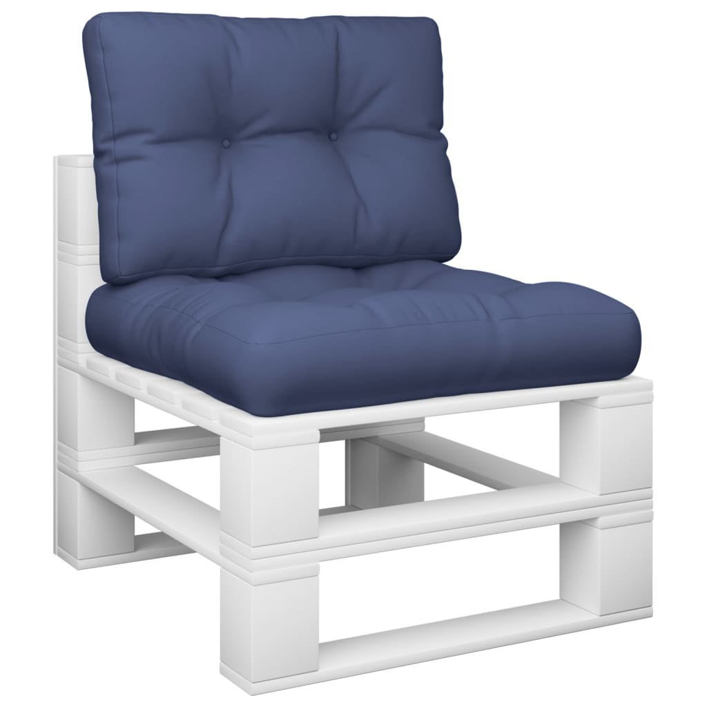 pallehynder 2 stk. stof marineblå
