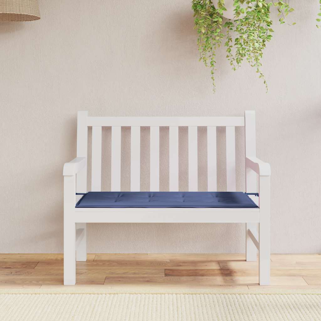 hynde til havebænk 120x50x3 cm oxfordstof marineblå