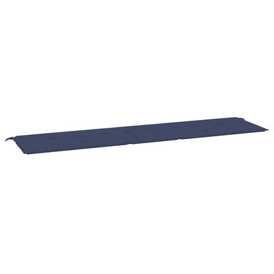 hynde til havebænk 200x50x3 cm oxfordstof marineblå
