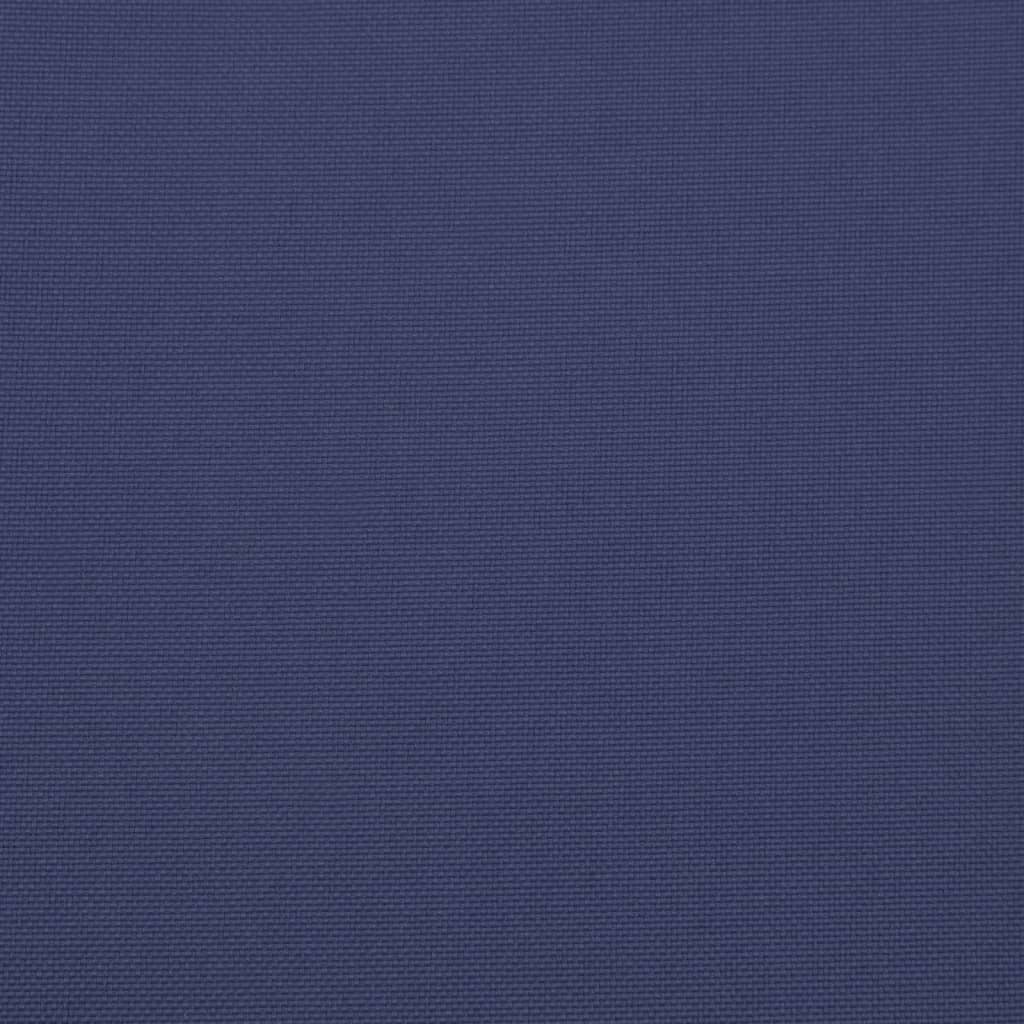 hynder til havebænk 100x50x7 cm oxfordstof marineblå