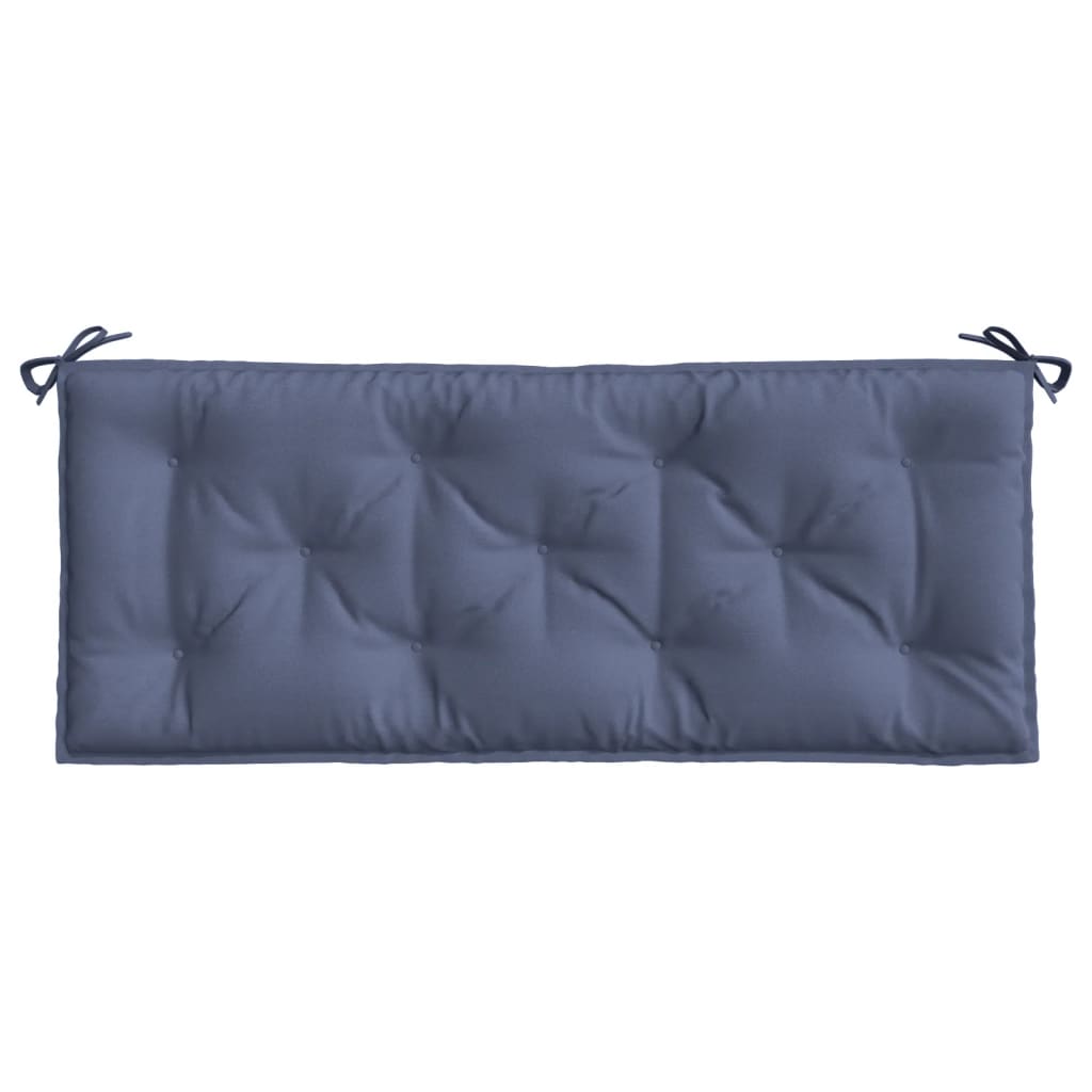 hynder til havebænk 120x50x7 cm oxfordstof marineblå
