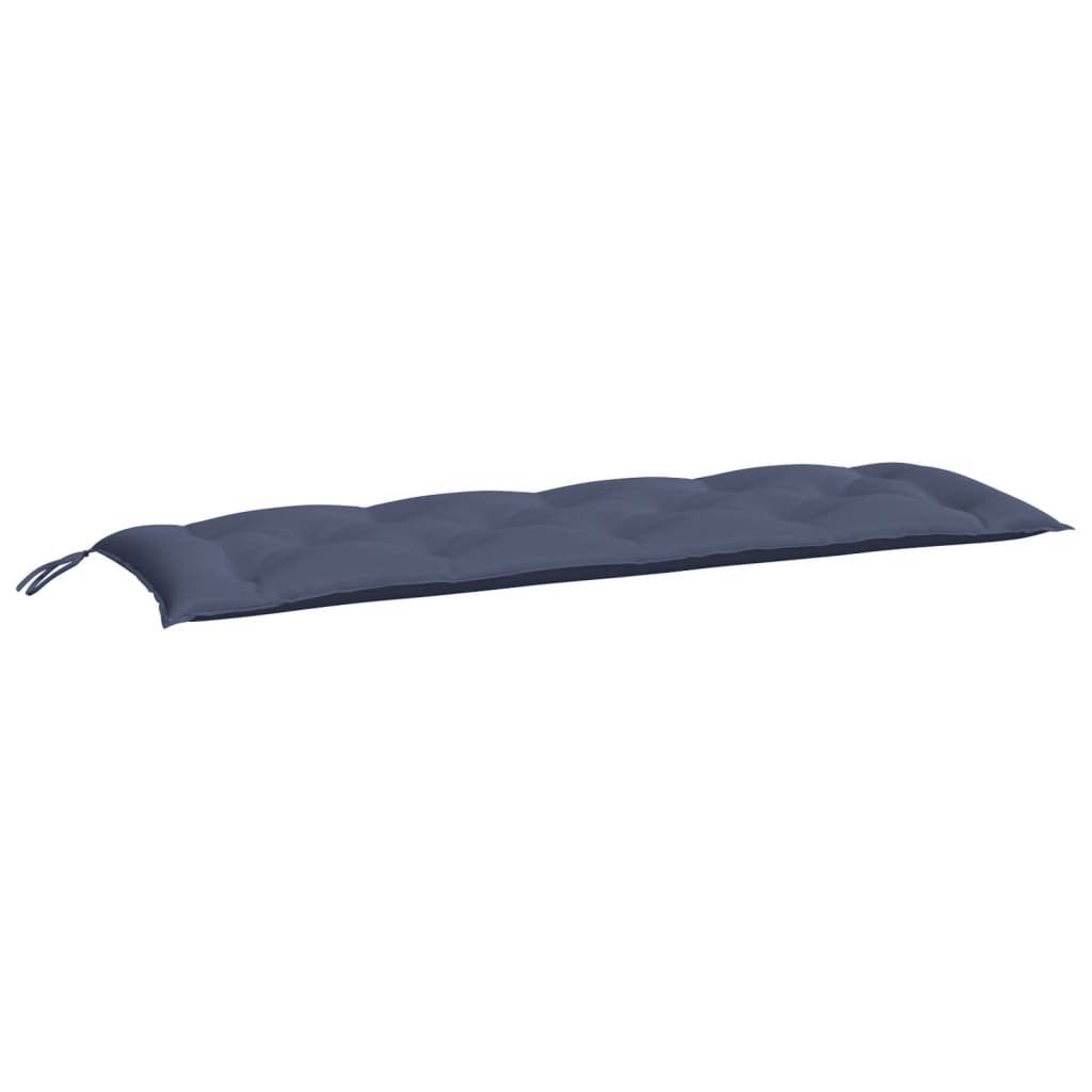 hynder til havebænk 150x50x7 cm oxfordstof marineblå